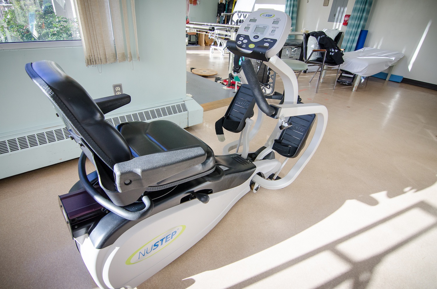 Recumbent Cross Trainer donated by the Revelstoke Health Foundation
